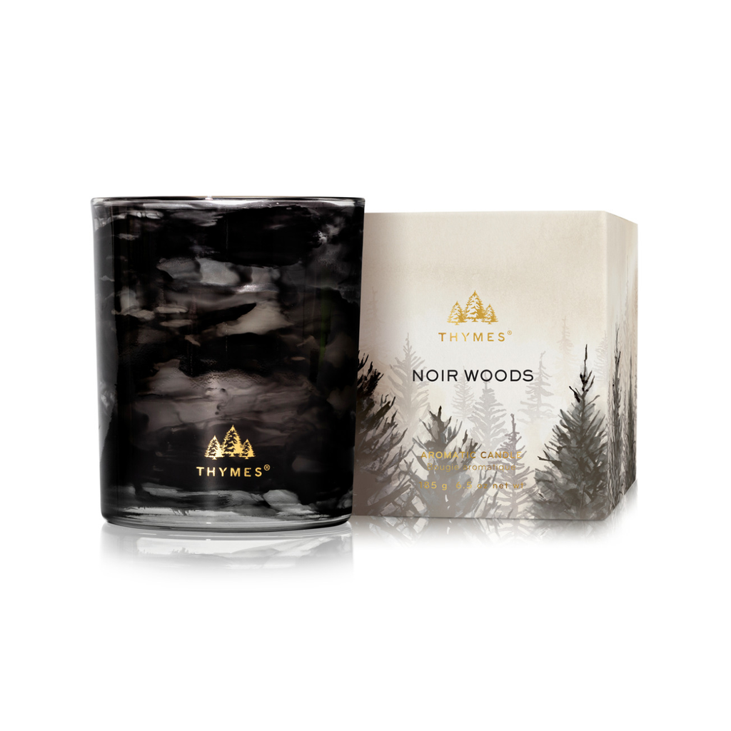 Noir Woods Aromatic Candle Thymes Home - Candles