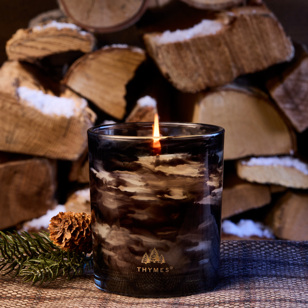 Noir Woods Aromatic Candle Thymes Home - Candles