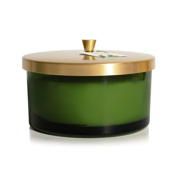 Frasier Fir Green Glass Candle