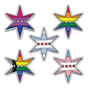 Chicago Star Flag Stickers Tiny Werewolves Impulse - Decorative Stickers