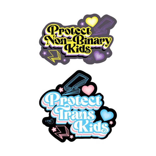 Protect Kids Retro Decal Stickers Tiny Werewolves Impulse - Decorative Stickers