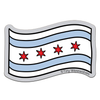 TRADITIONAL Chicago Flag Stickers Tiny Werewolves Impulse - Decorative Stickers