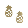 GP Pineapple Stud Earrings - Silver Tomas Jewelry - Earrings