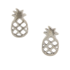 SS Pineapple Stud Earrings - Silver Tomas Jewelry - Earrings
