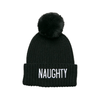 Naughty (Black With White) Joyce Hat - Adult Top It Off Apparel & Accessories - Winter - Adult - Hats