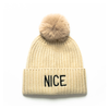 Nice (Camel With Black) Joyce Hat - Adult Top It Off Apparel & Accessories - Winter - Adult - Hats