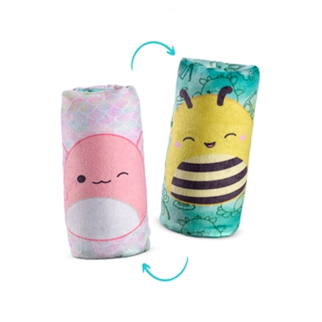 Archie Axolotl/Sunny Bumblebee Two Flippin Cute Water Wigglers - Squishmallows Collection Top Trenz Toys & Games - Fidget Toys