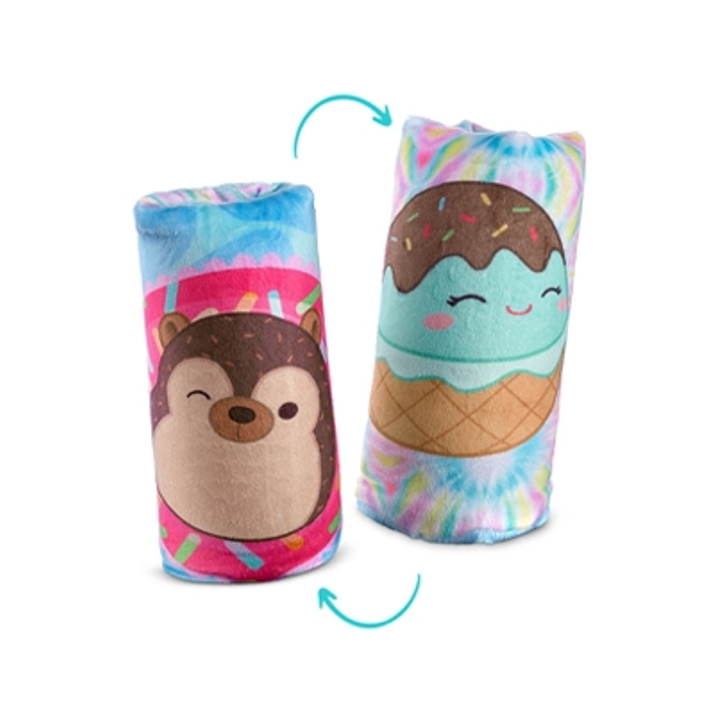 Hans Hedgehog/Maya Ice Cream Cone Two Flippin Cute Water Wigglers - Squishmallows Collection Top Trenz Toys & Games - Fidget Toys