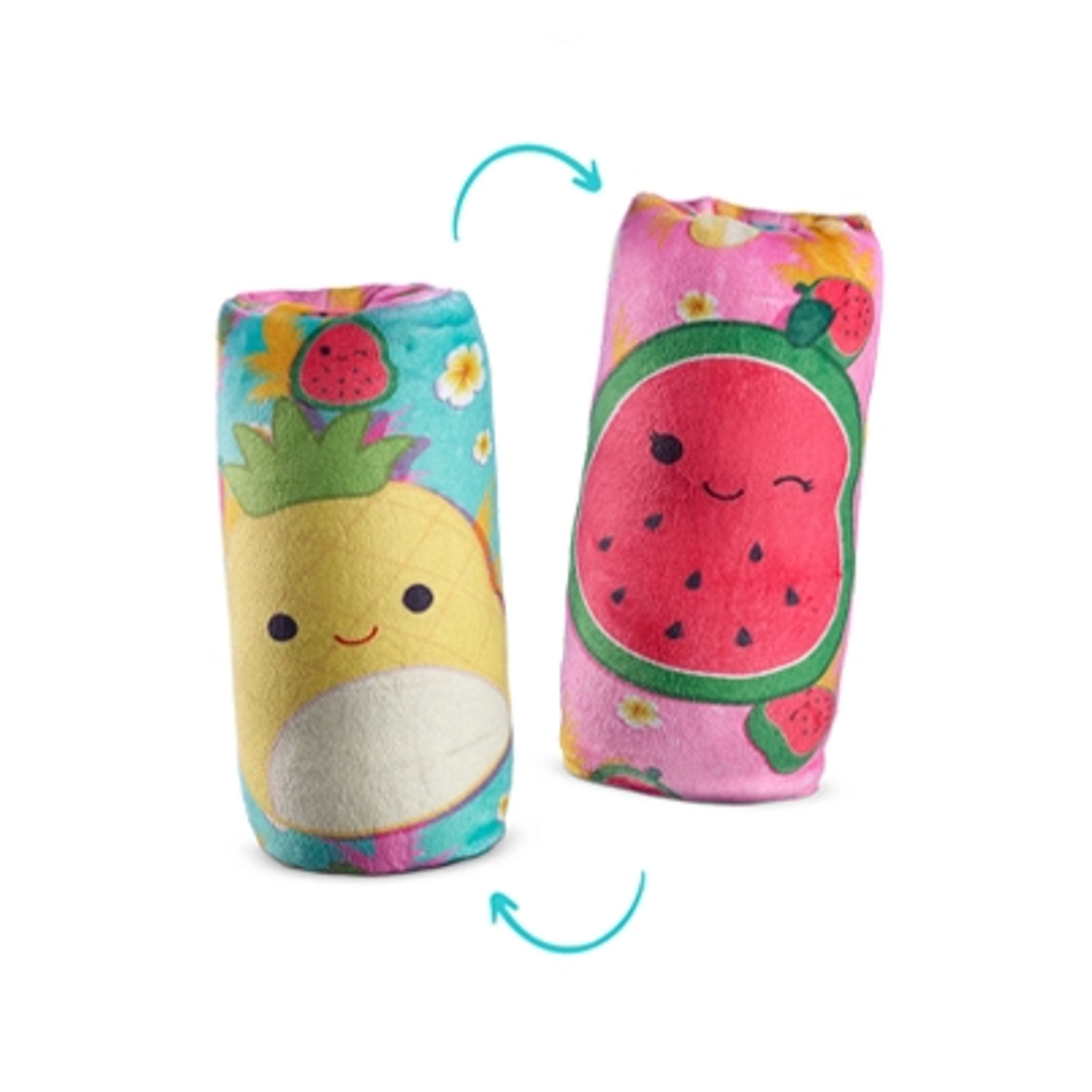 Maui Pineapple/Wanda Watermelon Two Flippin Cute Water Wigglers - Squishmallows Collection Top Trenz Toys & Games - Fidget Toys