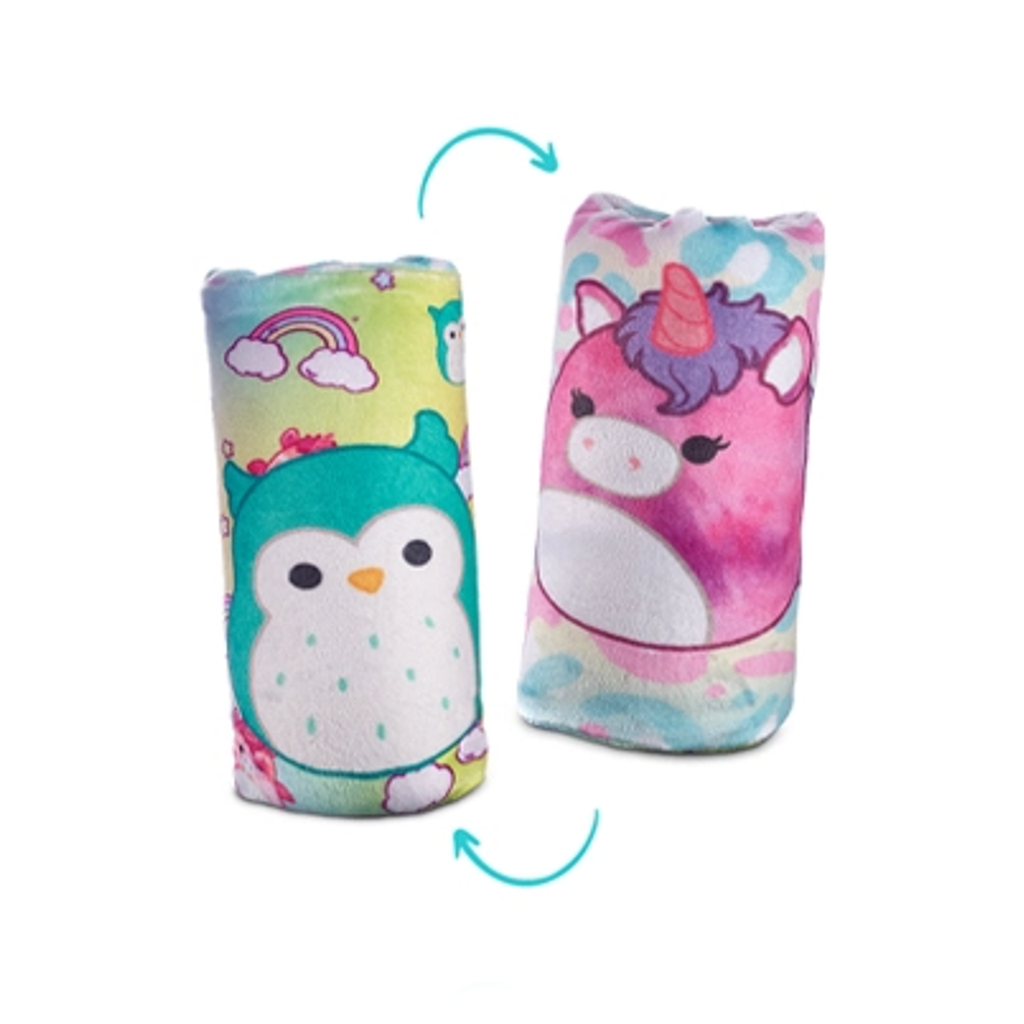 Winston Owl/Lola Unicorn Two Flippin Cute Water Wigglers - Squishmallows Collection Top Trenz Toys & Games - Fidget Toys