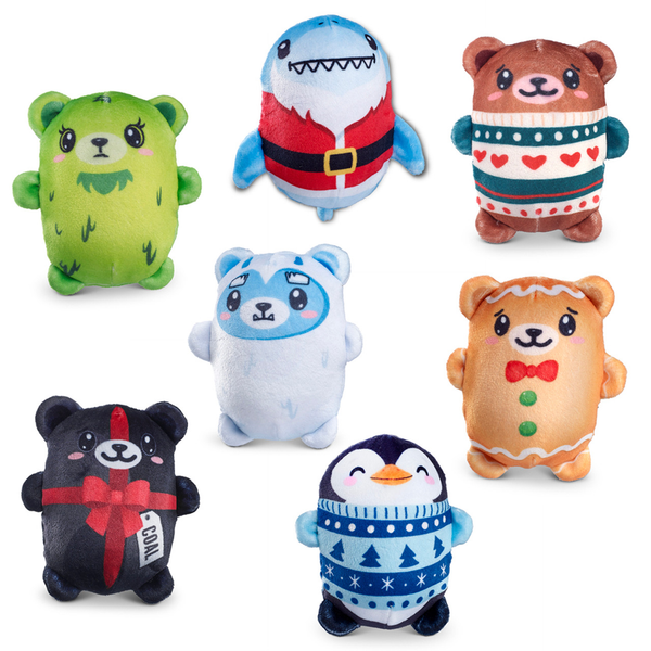 Bubble Stuffed Squishy Friends - Holiday Christmas Edition Top Trenz Toys & Games - Stuffed Animals & Plush Toys