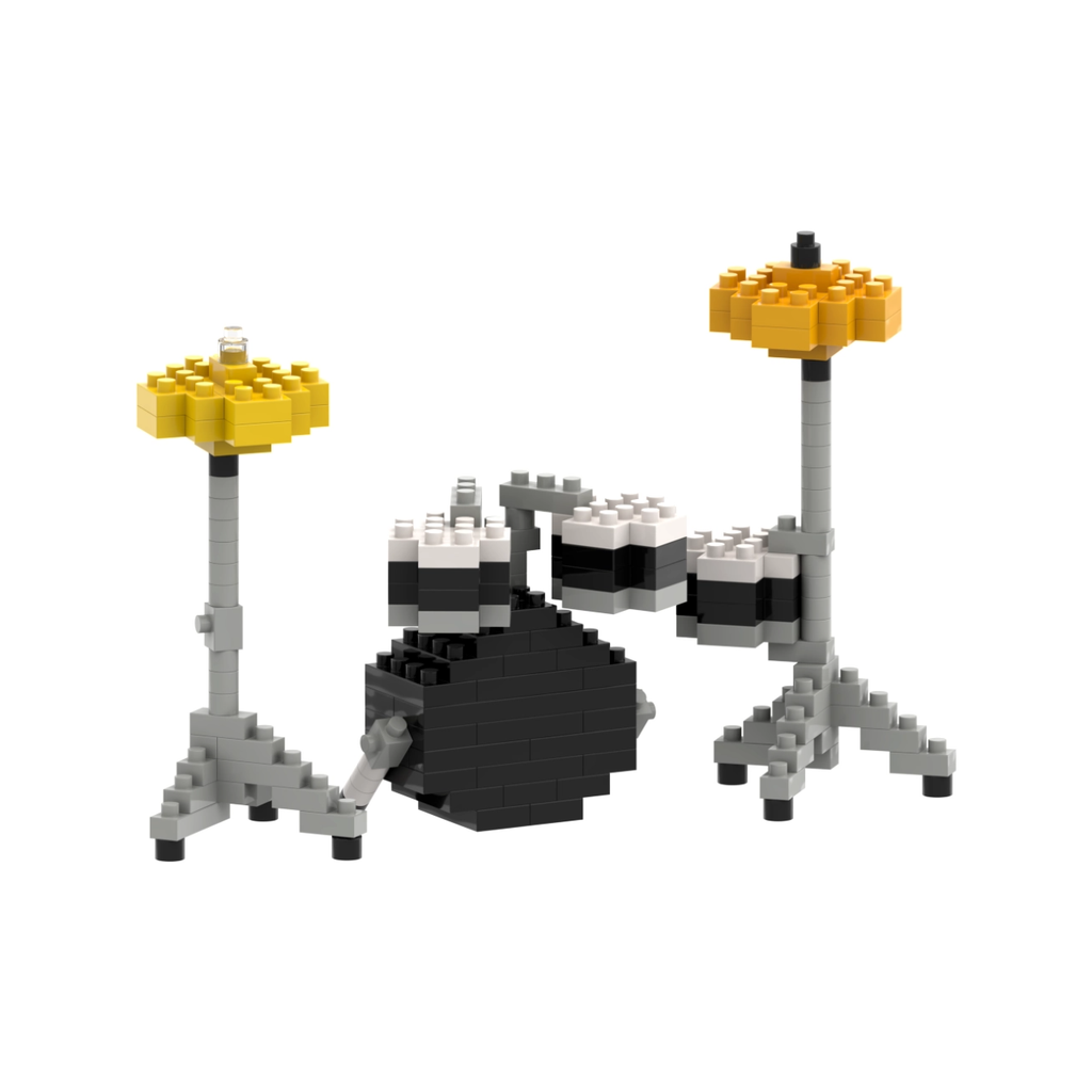 Brixies Large Zip Bag Drum Kit Toysmith Toys & Games