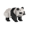 Brixies Large Zip Bag Panda Standing Toysmith Toys & Games