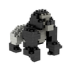 Brixies Small Zip Bag Silverback Gorilla Toysmith Toys & Games