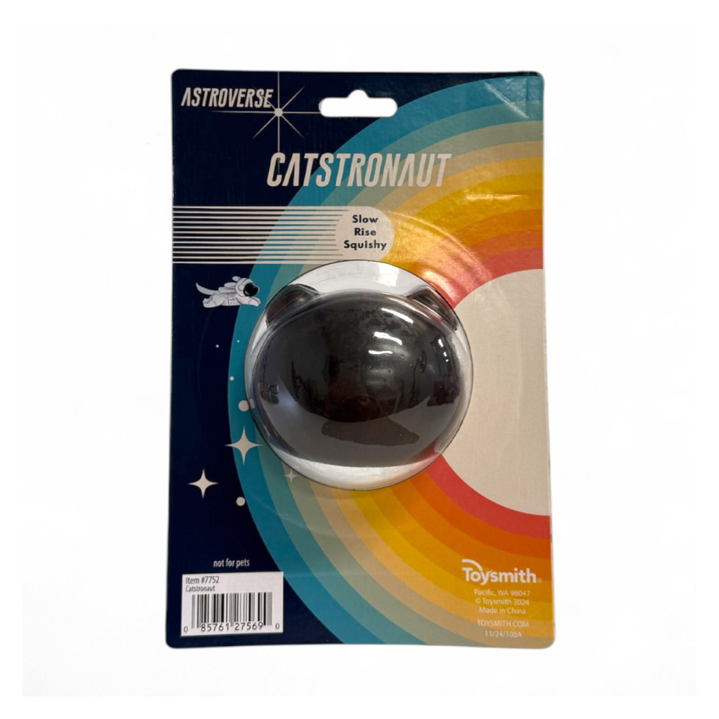 Catstronaut Cat Head Squishy Toy Toysmith Toys & Games