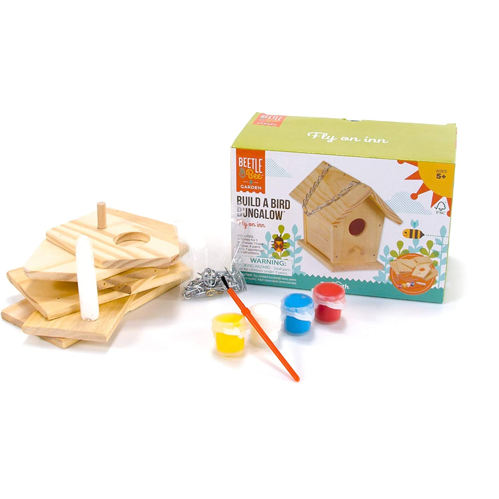 Build a Bird Bungalow Birdhouse Kit Toysmith Toys & Games - Crafts & Hobbies