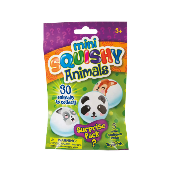 Mini Squishy Animals Surprise Pack Toysmith Toys & Games