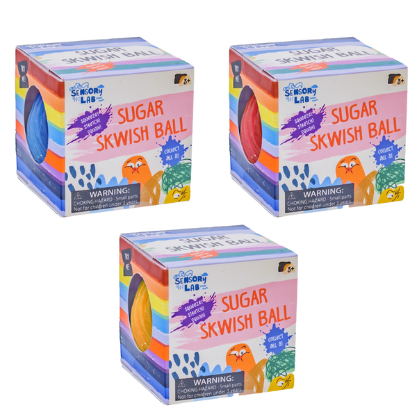 Sensory Lab Sugar Skwish Ball Toysmith Toys & Games