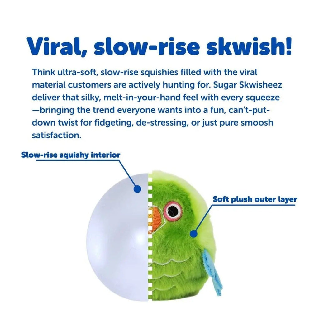 Sugar Skwisheez Peelin' Good Squishy Toy Toysmith Toys & Games