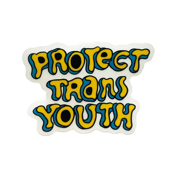 Protect Trans Youth Sticker Transfigure Print Co Impulse - Decorative Stickers