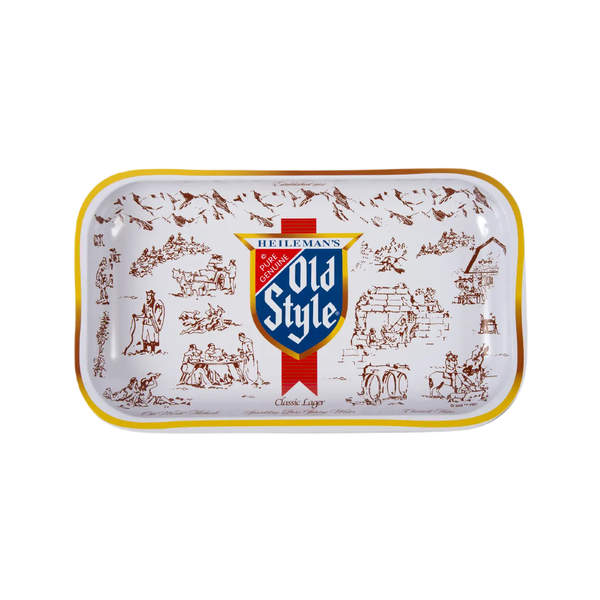 Old Style Can Rolling Tray Transit Tees Home - Decorative Trays, Plates, & Bowls