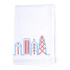Chicago Skyline Dish Towel Transit Tees Home - Kitchen & Dining - Kitchen Cloths & Dish Towels