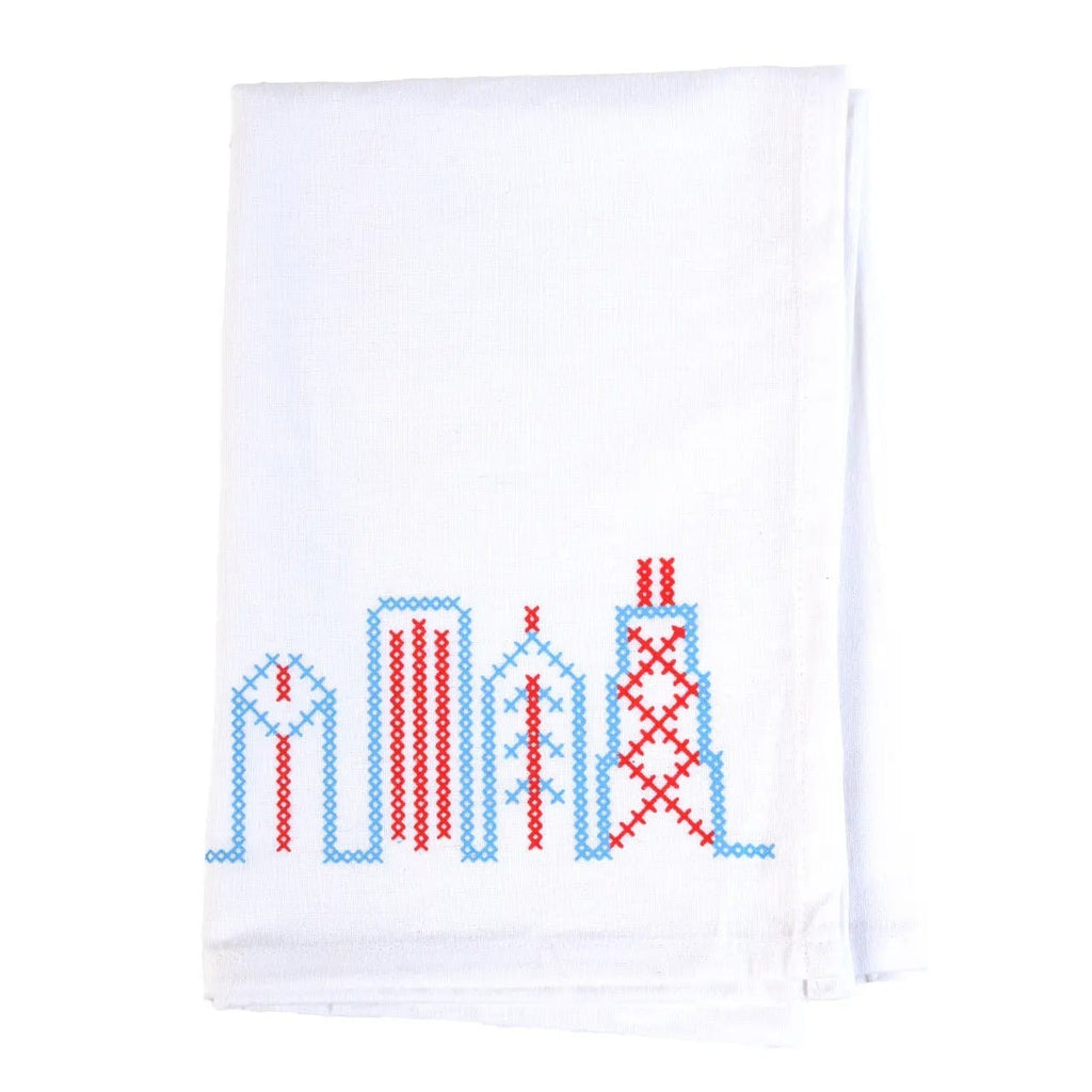Chicago Skyline Dish Towel Transit Tees Home - Kitchen & Dining - Kitchen Cloths & Dish Towels