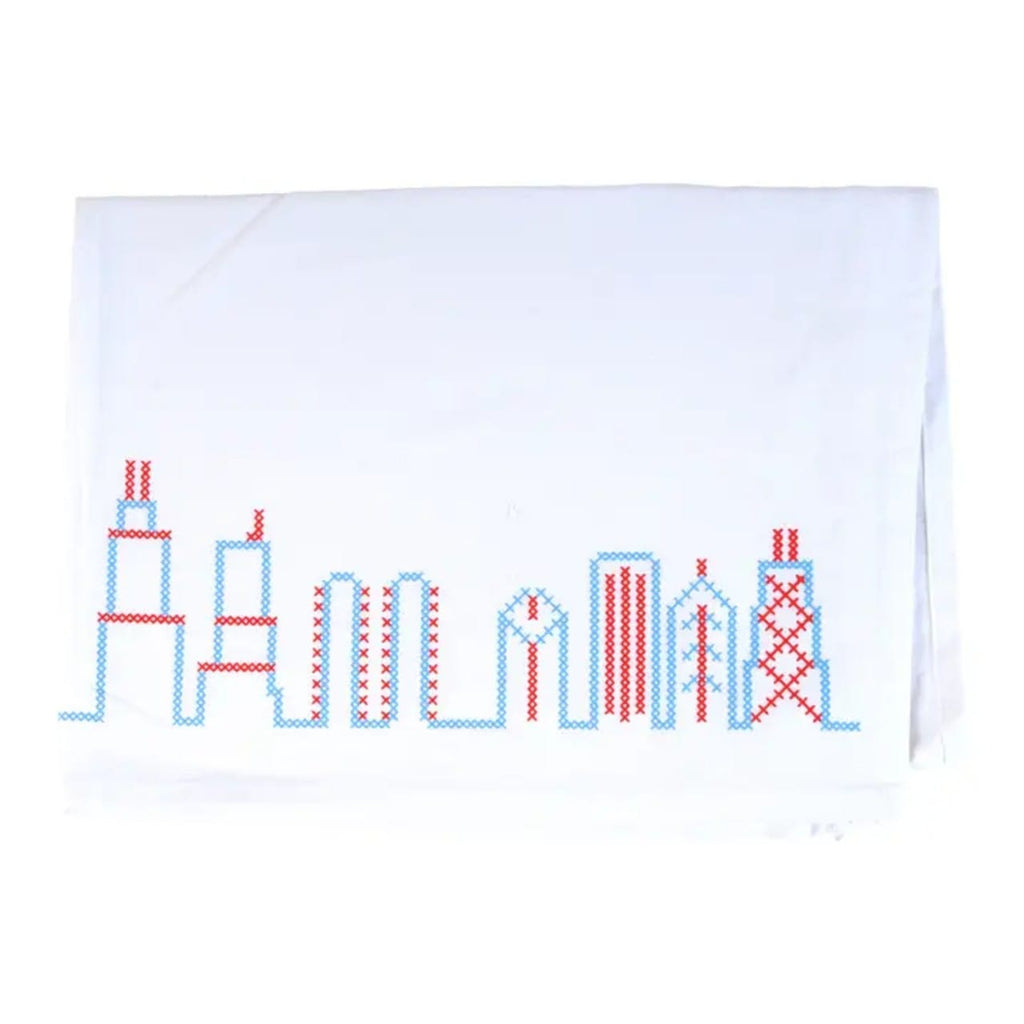 Chicago Skyline Dish Towel Transit Tees Home - Kitchen & Dining - Kitchen Cloths & Dish Towels