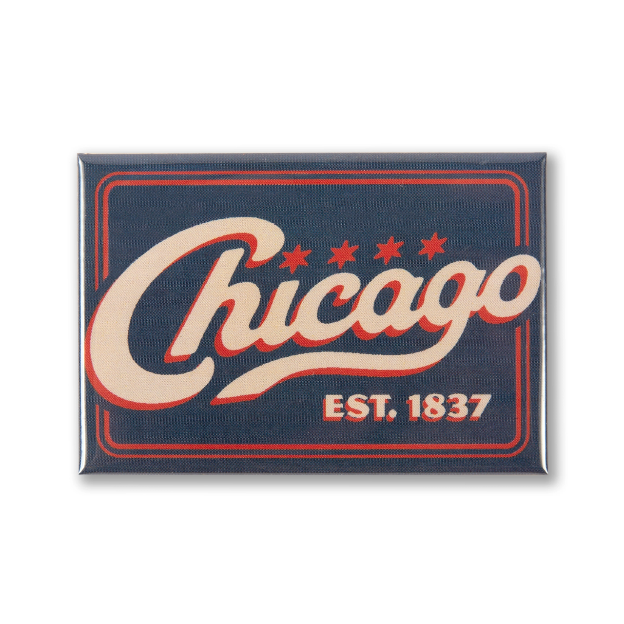 Chicago Vintage Script Magnet โ Urban General Store