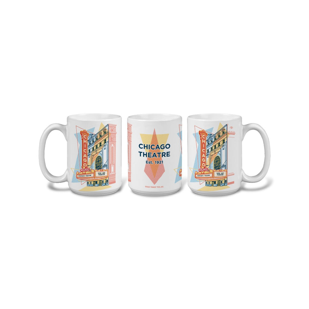 Chicago Theater Mug Transit Tees Home - Mugs & Glasses