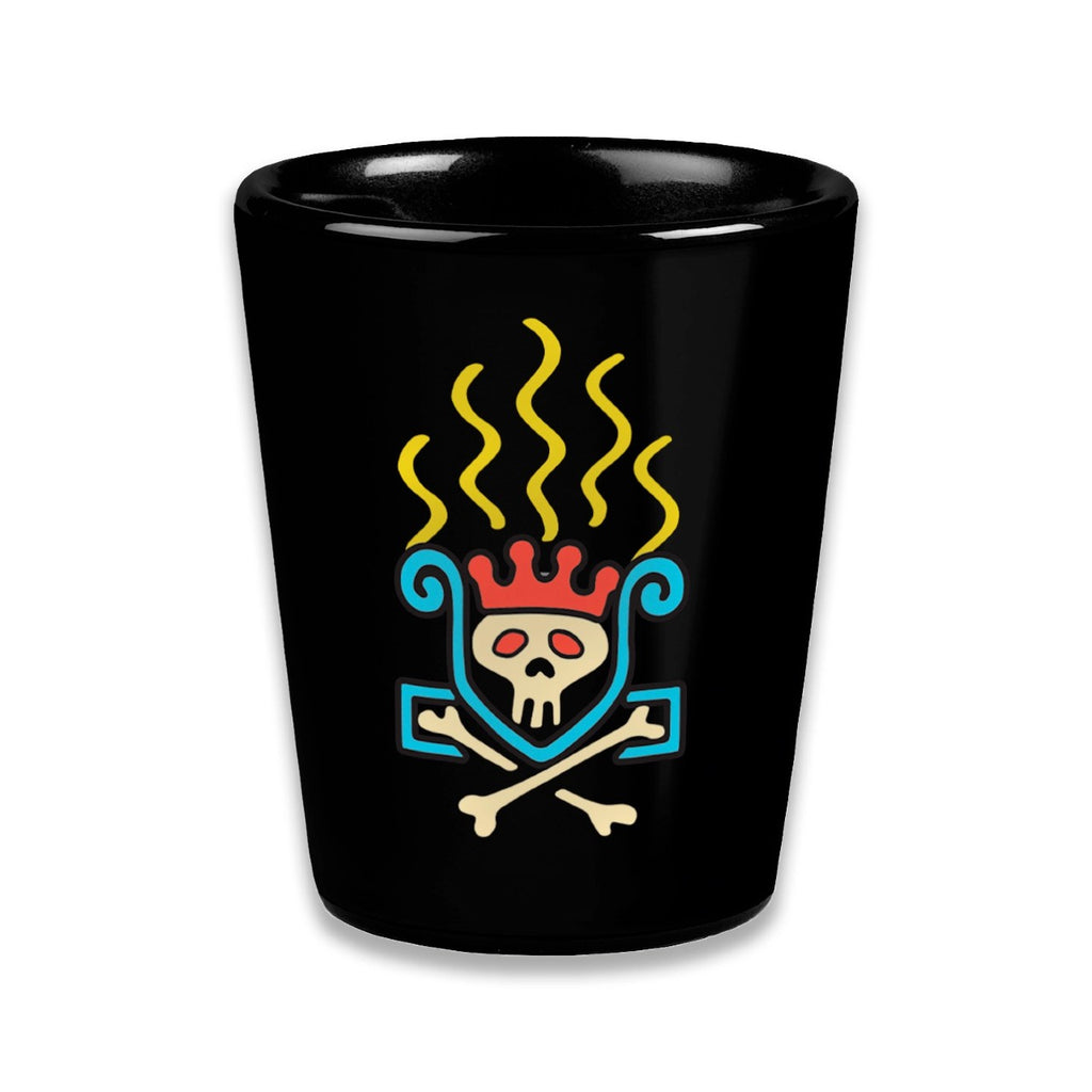 Mortal Shot Glass Transit Tees Home - Mugs & Glasses - Shot Glasses