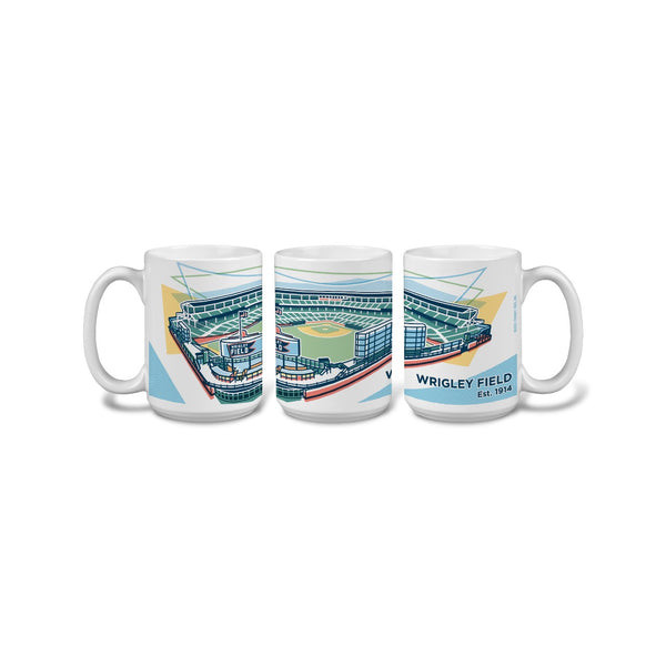 Wrigley Field Mug Transit Tees Home - Mugs & Glasses