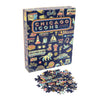 Chicago Icons 1000 Piece Jigsaw Puzzle Transit Tees Toys & Games - Puzzles & Games - Jigsaw Puzzles