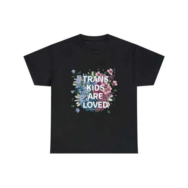 SM Trans Kids Are Loved Adult Tee - Black Transpainter Apparel & Accessories - Clothing - Adult - T-Shirts