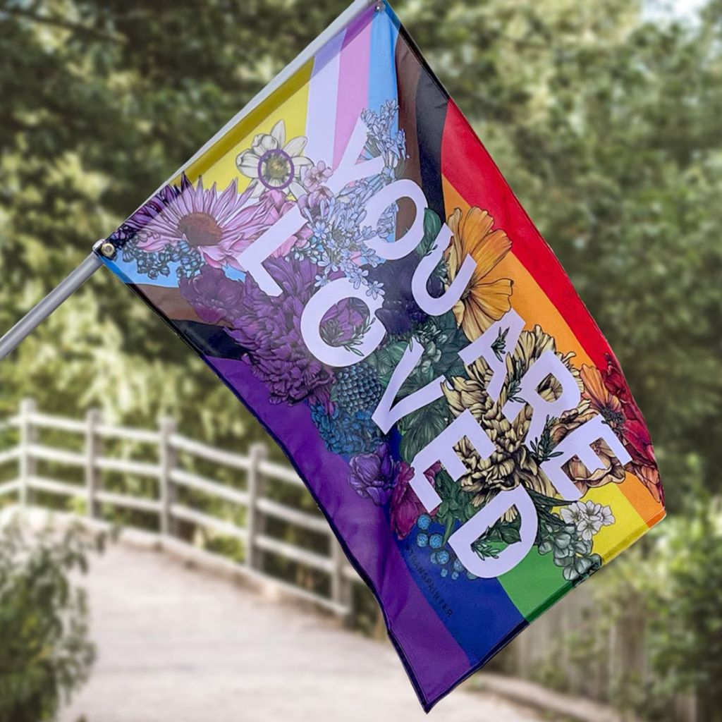 You Are Loved Pride Flag Transpainter Home - Wall & Mantle - Flags