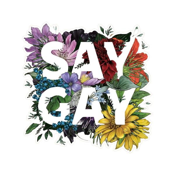 Say Gay Sticker Transpainter Impulse - Decorative Stickers