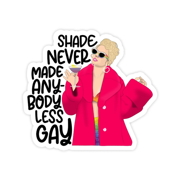 Pop Star Calm Down Pride Quote Sticker Trimmings Impulse - Decorative Stickers