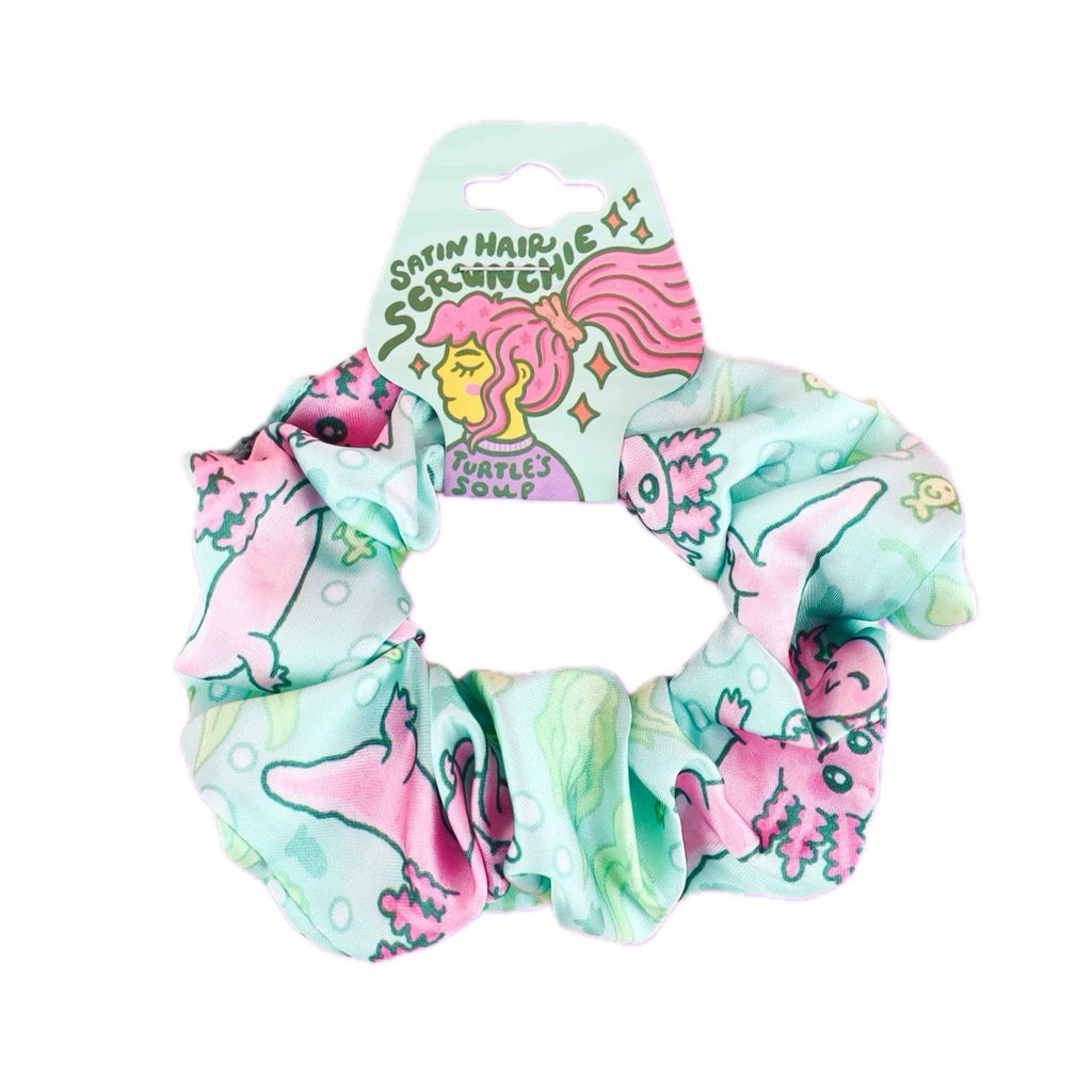 Axolotl Scrunchie Turtle's Soup Apparel & Accessories - Hair Accessories