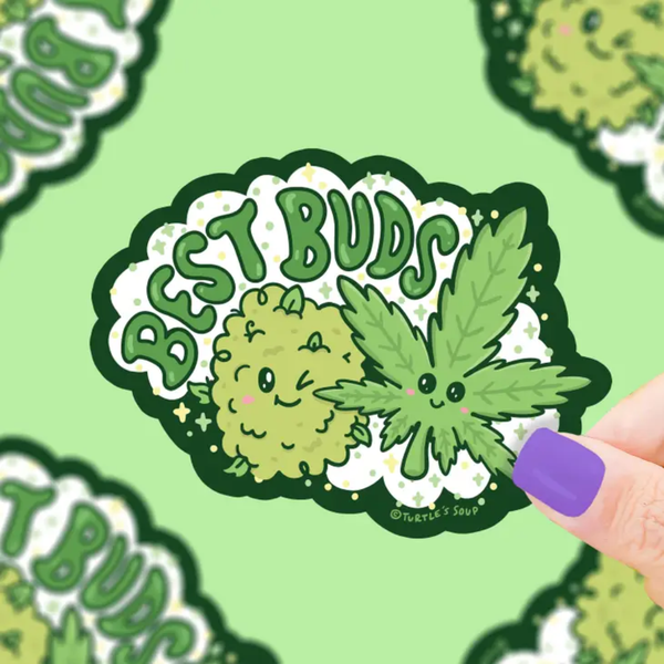 Best Buds Weed Sticker Turtle's Soup Impulse - Decorative Stickers