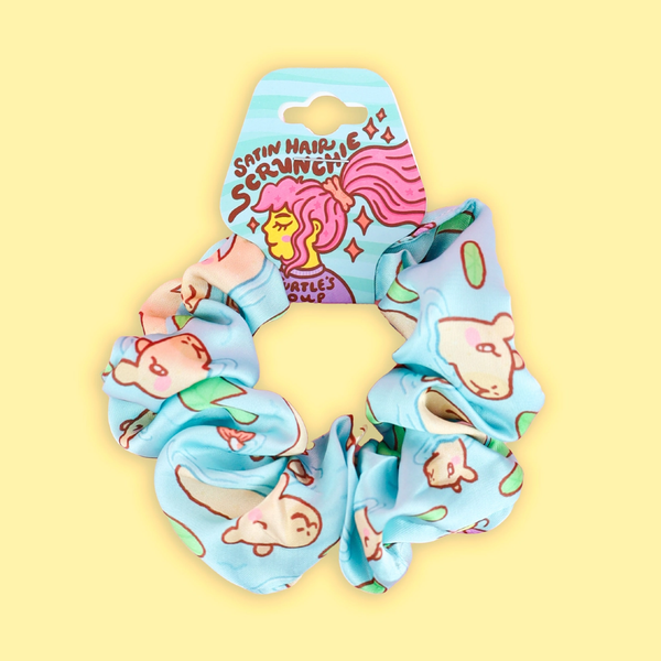 Capybara Scrunchie Turtles Soup Apparel & Accessories - Hair Accessories