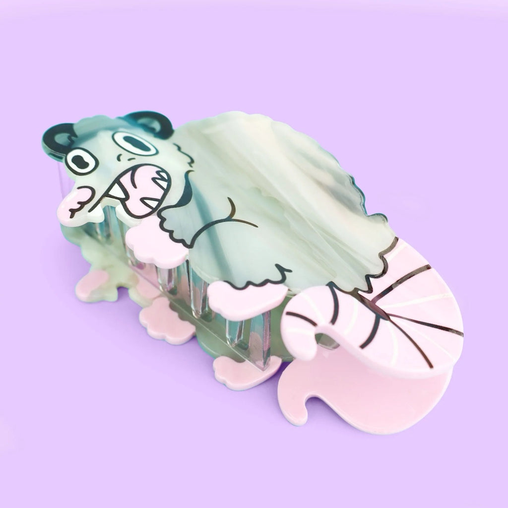 Screaming Opossum Hair Claw Turtles Soup Apparel & Accessories - Hair Accessories - Hair Claws & Clips