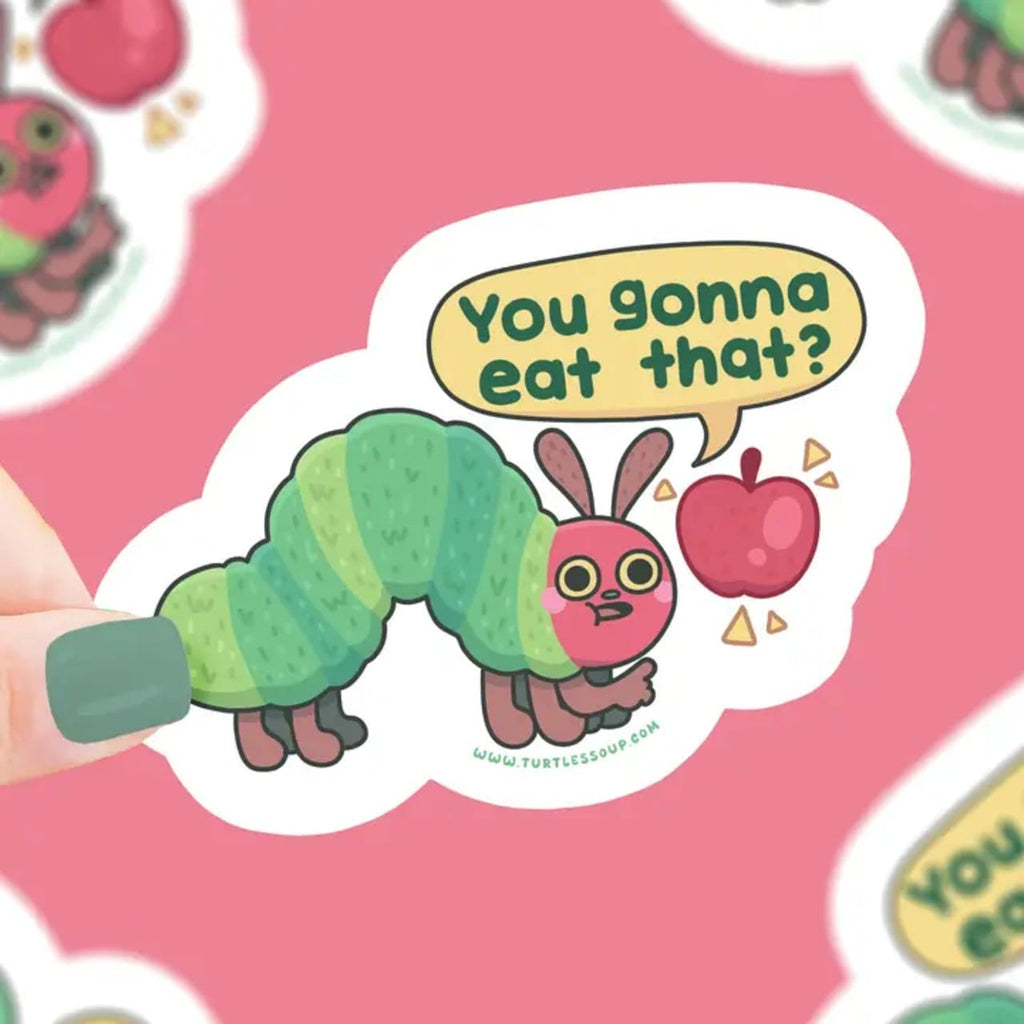 You Gonna Eat That Sticker Turtles Soup Impulse - Decorative Stickers