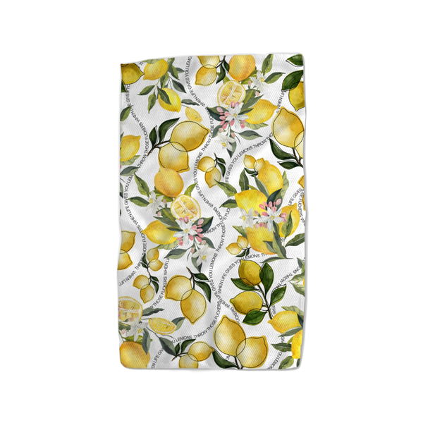 When Life Gives Lemons Tea Towel Twisted Wares Home - Kitchen & Dining - Kitchen Cloths & Dish Towels