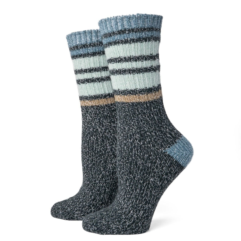 Varsity Dark Blue Everyday Cozy Super Soft Socks Two Left Feet Apparel & Accessories - Socks - Adult - Womens