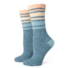 Varsity Light Blue Everyday Cozy Super Soft Socks Two Left Feet Apparel & Accessories - Socks - Adult - Womens