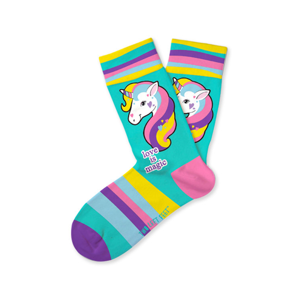 Big Feet ML Love Is Magic Socks - Kids Two Left Feet Apparel & Accessories - Socks - Baby & Kids - Kids