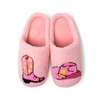 Rodeo Queen / Small Lounge Out Loud Super Fuzzy Slipper Slides - Womens Two Left Feet Apparel & Accessories - Socks - Slippers - Adult - Womens