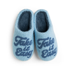 Take It Easy / Big Lounge Out Loud Super Fuzzy Slipper Slides Two Left Feet Apparel & Accessories - Socks - Slippers - Adult - Womens
