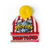 Born To Pop Beanie Pom Hats - Kids Two Left Feet Apparel & Accessories - Winter - Kids - Hats