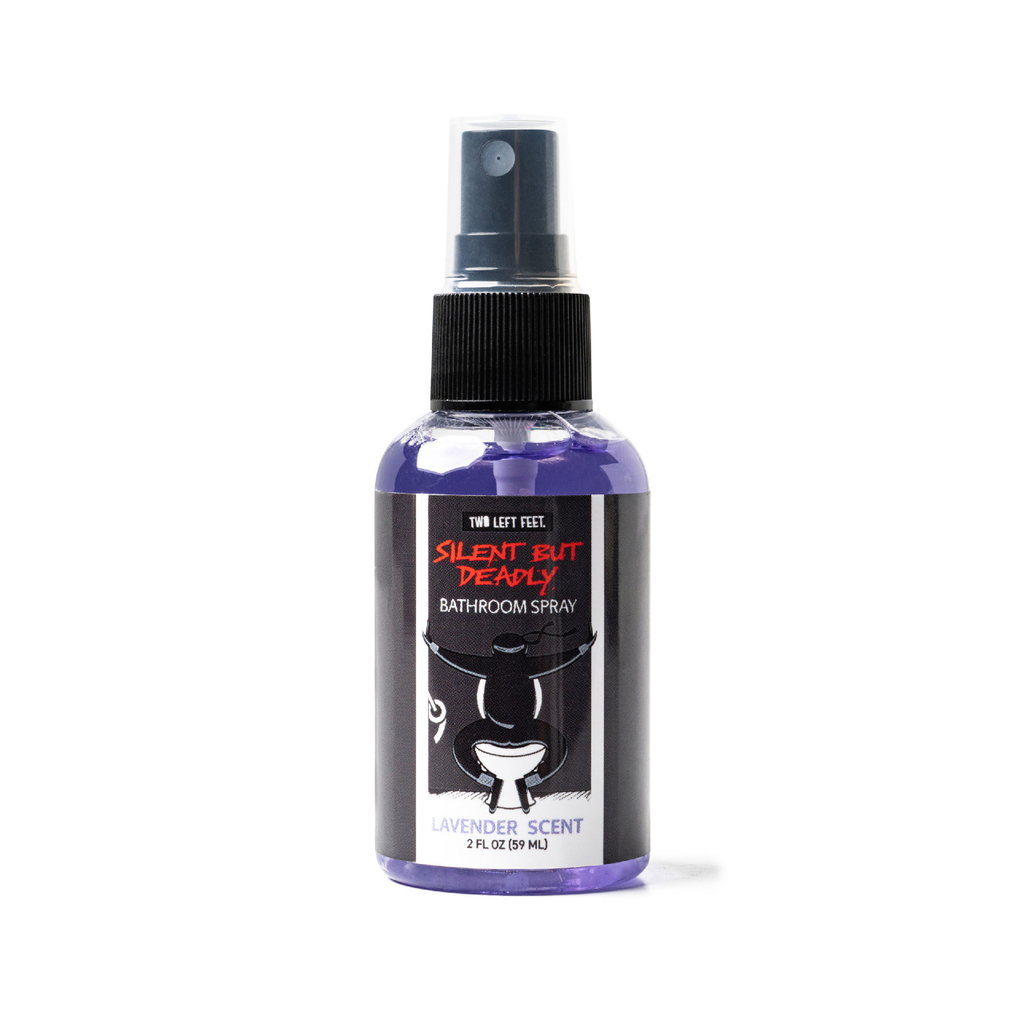 Silent But Deadly (Lavender) Odor Oblitereator Bathroom Spray Two Left Feet Home